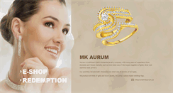 Desktop Screenshot of mkaurum.cz