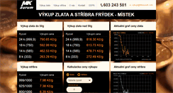 Desktop Screenshot of mkaurum.com